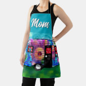  Abstracte Camp Trailer Floral Happy Camper Schort (Insitu)