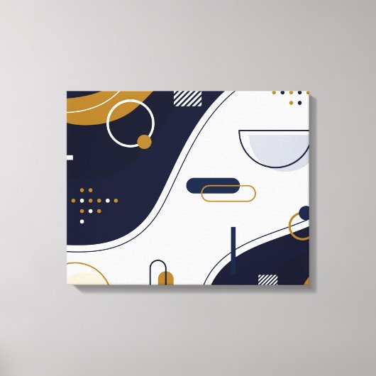 Abstracte canvas afdrukken (Voorkant)