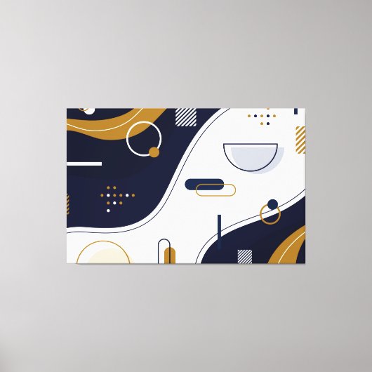 Abstracte canvas afdrukken (Voorkant)