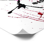 Abstracte canvas afdrukken poster (Hoek)