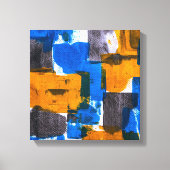 Abstracte Canvas Pattern Art (Voorkant)