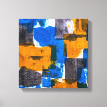 Abstracte Canvas Pattern Art