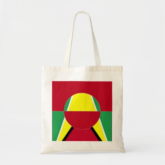 Abstracte Canvas tas (Voorkant)
