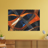 Abstracte canvas wandkunst (Insitu (Woonkamer))