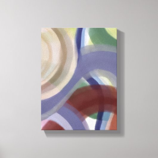 Abstracte Canvas Wandkunst Afdruk (Voorkant)