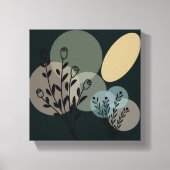 Abstracte canvas wrap of acryl print | Modern (Voorkant)