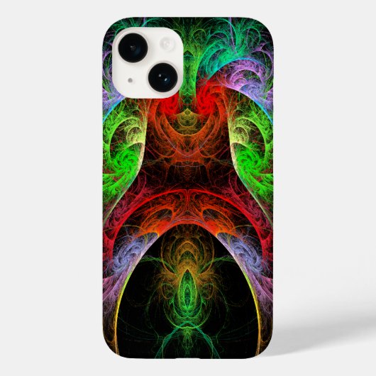 Abstracte carnaval Case-Mate iPhone case (Achterkant)