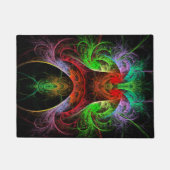 Abstracte carnaval deurmat (Voorkant)