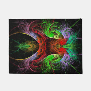 Abstracte carnaval deurmat