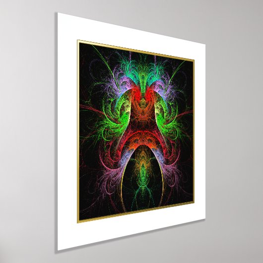 Abstracte carnaval folie afdrukken (Laagn)