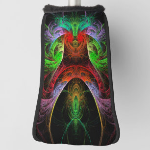 Abstracte carnaval golfheadcover