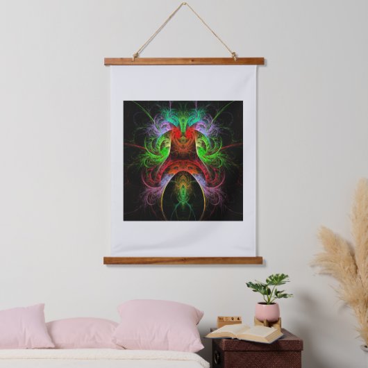 Abstracte carnaval hangend wandkleed (Slaapkamer)