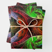 Abstracte carnaval inpakpapier vel (In situ)