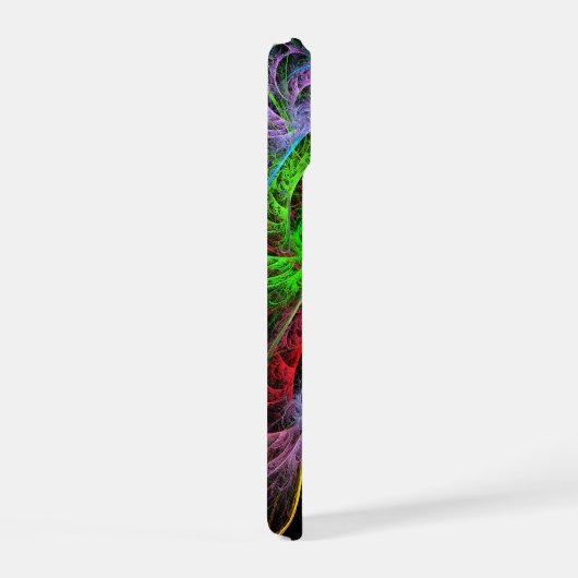 Abstracte carnaval iPhone 15 case (Rechterkant)