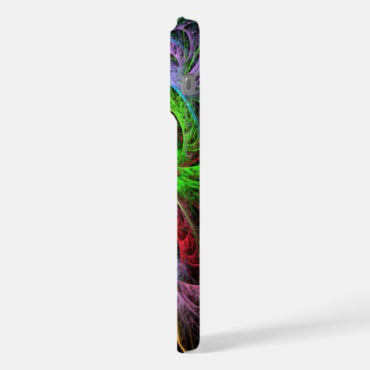 Abstracte carnaval iPhone hoesje (Linkerkant)