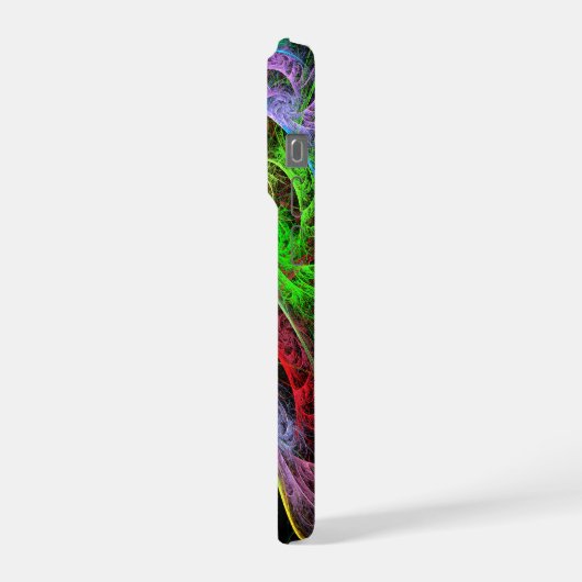 Abstracte carnaval iPhone hoesje (Linkerkant)