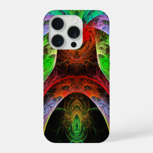 Abstracte carnaval iPhone 15 pro case