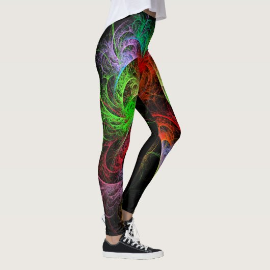 Abstracte carnaval leggings (Rechts)