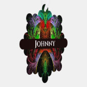 Abstracte carnaval ornament kaart (Rechts)