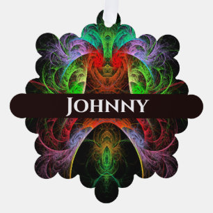 Abstracte carnaval ornament kaart