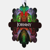 Abstracte carnaval ornament kaart (Links)