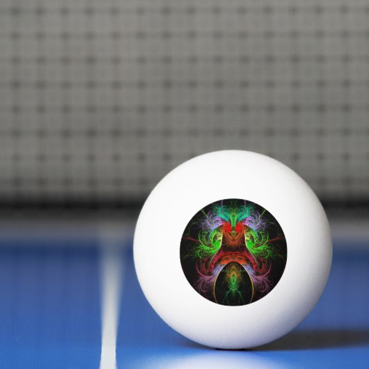 Abstracte carnaval pingpongbal (Net)