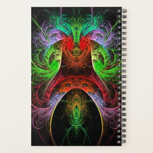 Abstracte carnaval planner (Achterkant)