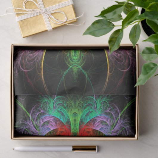 Abstracte carnaval tissuepapier (Geschenk)