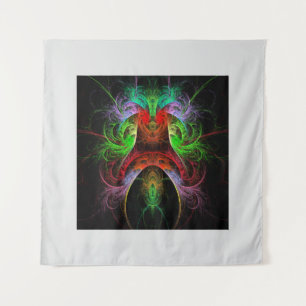 Abstracte carnaval wandkleed