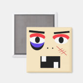 Abstracte Cartoon boxermagneet Magneet (Voorkant / Achterkant)