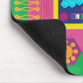 Abstracte-celbiologie-matisstijl Muismat (Hoek)