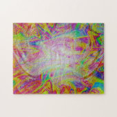 Abstracte Chaos Jigzaag Puzzle Legpuzzel (Horizontaal)