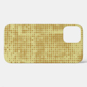 Abstracte chaotische helft. Textuur van stippen. F Case-Mate iPhone Case (Achterkant (horizontaal))