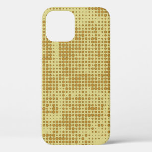 Abstracte chaotische helft. Textuur van stippen. F Case-Mate iPhone Case