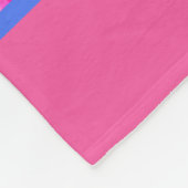 Abstracte Cheerleader Fleece Deken (Hoek)