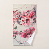 Abstracte Cherry Blossom Hand Towel Handdoek (Handdoek)