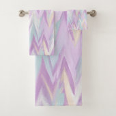 Abstracte Chevrons Bad Handdoek (Insitu)