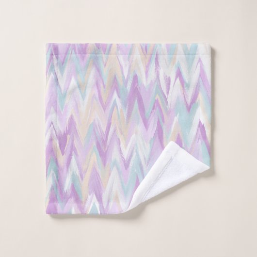 Abstracte Chevrons Bad Handdoek (Wasdoekje)