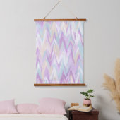 Abstracte chevrons hangend wandkleed (Slaapkamer)