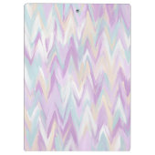 Abstracte Chevrons Klembord (Achterkant)