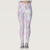 Abstracte chevrons leggings (Voorkant)