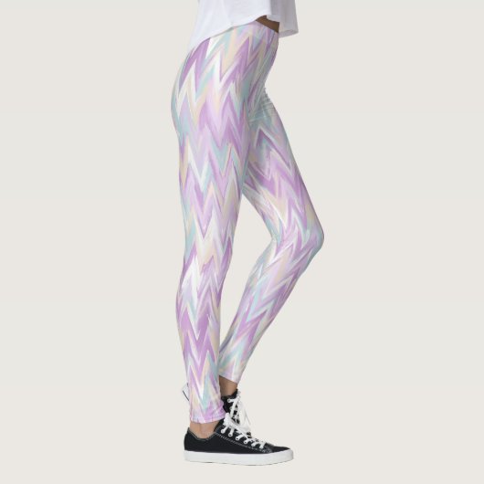 Abstracte chevrons leggings (Rechts)