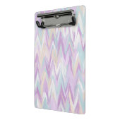 Abstracte Chevrons Mini Klembord (Angled2)