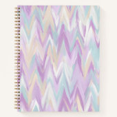 Abstracte Chevrons Notitieboek (Voorkant)
