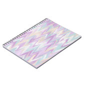 Abstracte Chevrons Spiral Foto Notitieboek (Linkerzijde)