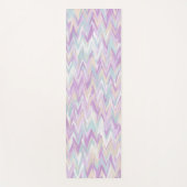 Abstracte chevrons yogamat (Voorkant)