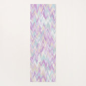 Abstracte chevrons yogamat (Achterkant)