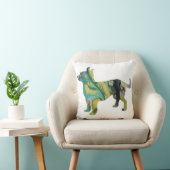 Abstracte Chihuahua Silhouette Kussen (Stoel)