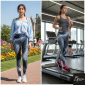 Abstracte chique Leggings