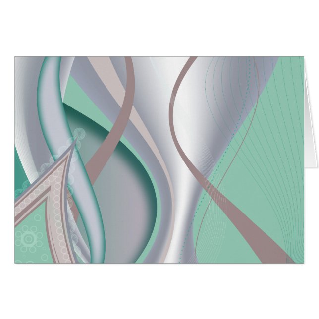 Abstracte chocolademunt tornado (Voorkant Horizontaal)